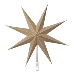 Top star Ø30 cm, Natural brown