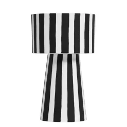 Toppu flower pot Ø15 cm, black-white