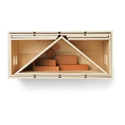 Toro collapsible dollhouse, Natural