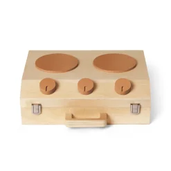 Toro Suitcase Kitchen cooking set for children, Natural
