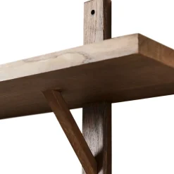 Toronto wall shelf 93 cm, Dark oiled oak