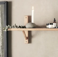 Toronto wall shelf 93 cm, Natural oiled oak