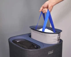 Tota laundry basket 60 L, Black