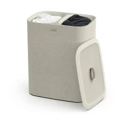 Tota laundry basket 90 L, Ecru