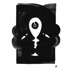 Totem 02 poster, 50x70 cm