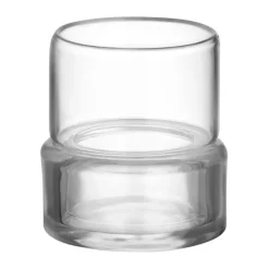 Tou candleholder 70 mm, Clear