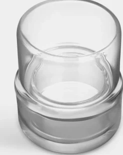 Tou candleholder 70 mm, Clear