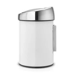 Touch Bin (for wall) plastic inner bucket 3 L, White