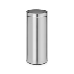Touch Bin NEW plastic inner bucket 30 L, Brushed steel