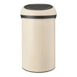 Touch Bin round 60 liter, Soft Beige