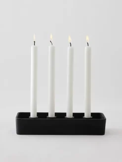 Toulouse Advent candle holder, Black