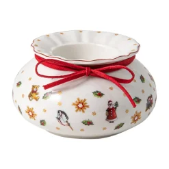 Toy's Delight tealight holder, White-red