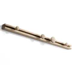 Track coat hanger 90 cm, oak