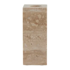 Travina candle holder 10 cm, Linen