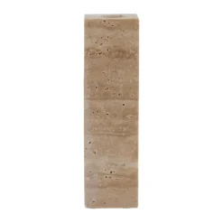 Travina candle holder 14 cm, Linen