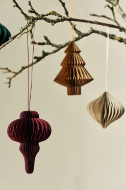 Tree baubles 4-pack, Natural