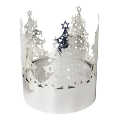 Tree lantern medium, Silver