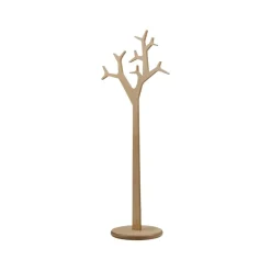 Tree Rock floor hanger, Oak clear lacquer