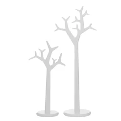 Tree Rock floor hanger, Oak clear lacquer
