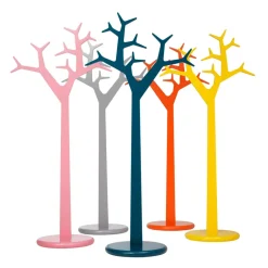 Tree Rock wall hanger, Oak clear lacquer