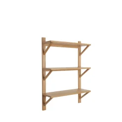 Triarch shelf, Oak