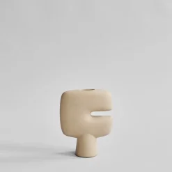 Tribal vase mini, Sand