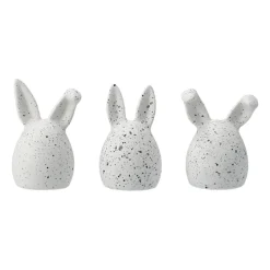 Triplets easter rabbit 3-pack, white dot