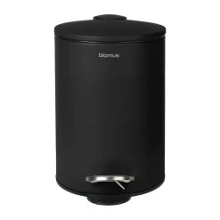 Tubo pedal bin 3 L, Black