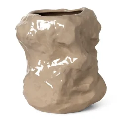 Tuck vase 34 cm, cashmere
