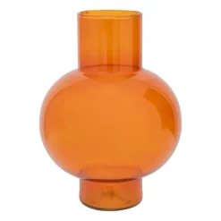 Tummy A vase 24 cm, Orange rust