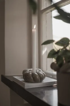 Twine candle lantern Ø14 cm, Beige