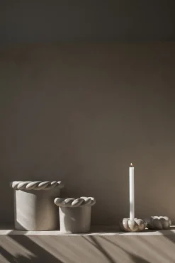 Twine candle lantern Ø14 cm, Mole