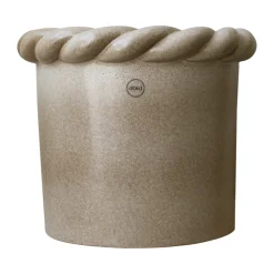 Twine flower pot Ø22 cm, Beige