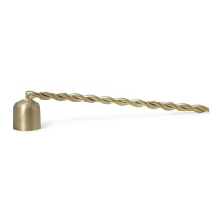 Twist candle extinguisher , brass