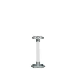 Umbrella stand, White, silver lacquer iron