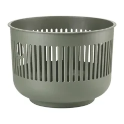 Ume laundry basket Ø40x29 cm, Olive green