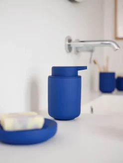 Ume soap dish, Indigo Blue