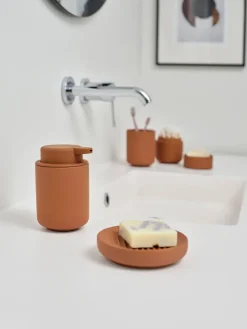 Ume soap dispenser, Terracotta