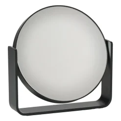 Ume table mirror with 5x magnification 19x19.5 cm, Black