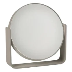Ume table mirror with 5x magnification 19x19.5 cm, Taupe
