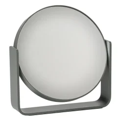 Ume table mirror with 5x magnification 19x19.5 cm, Grey