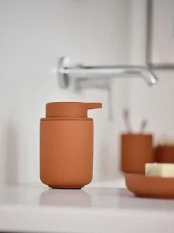 Ume toothbrush cup, Terracotta