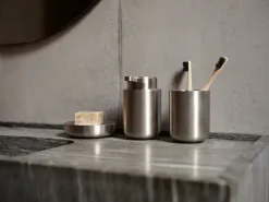 Ume toothbrush holder, Steel