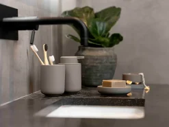 Ume toothbrush holder, Taupe