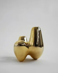 Unity candlestick, Brass