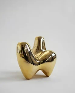 Unity candlestick, Brass