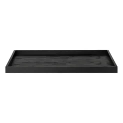 Unity square tray black stained box, X-Large