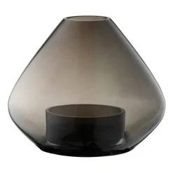 Uno lantern-vase 12 cm, Black