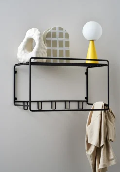 Uptown hat shelf, Black