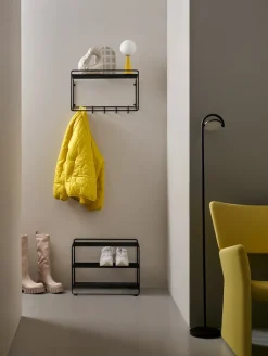 Uptown hat shelf, Black